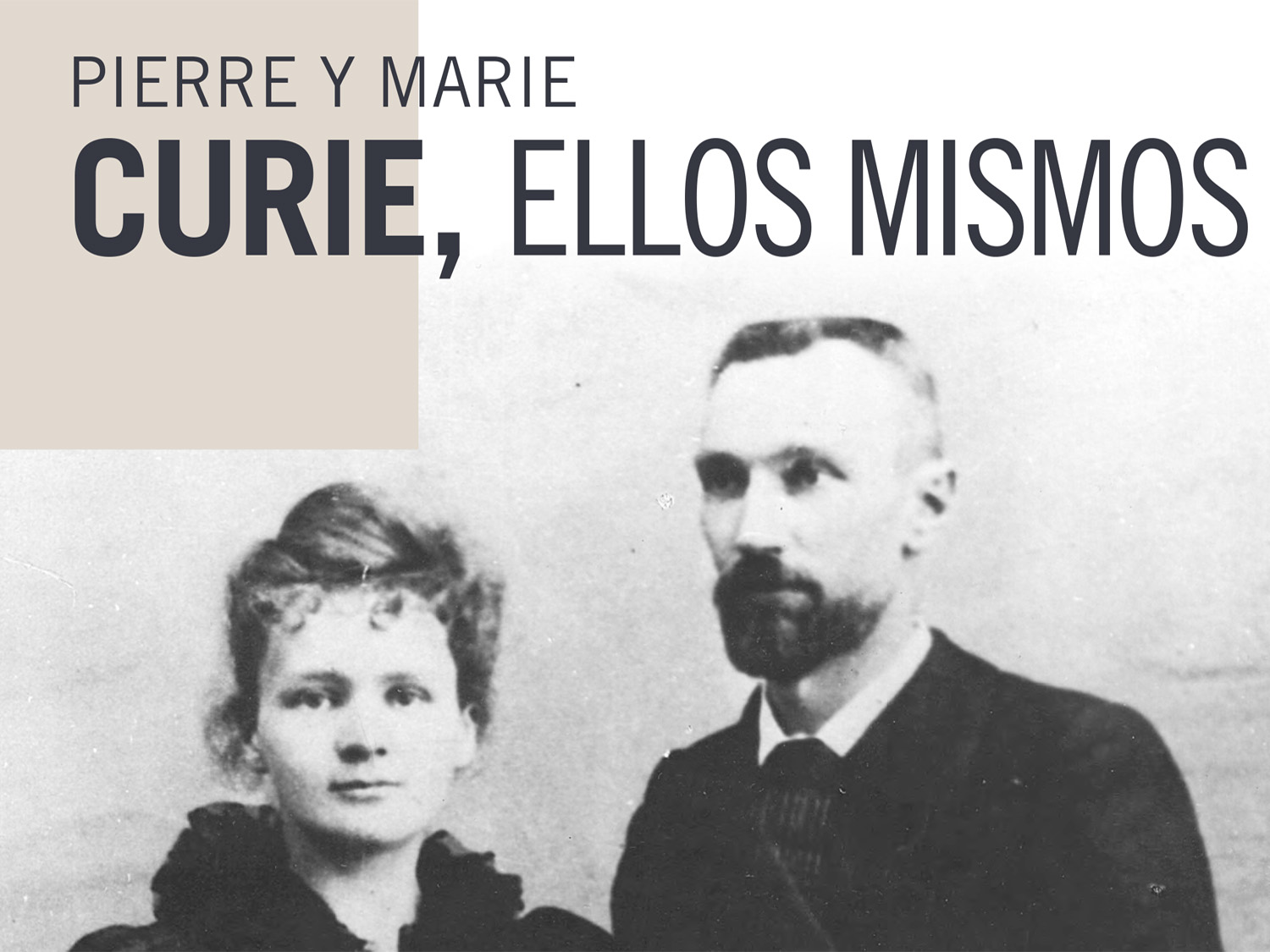 Pierre y Marie Curie. Ellos mismos. Cartel